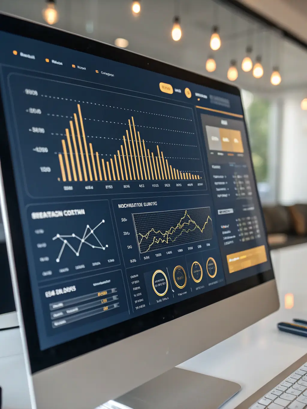 A detailed financial report dashboard, illustrating Arixa Management's commitment to transparent and data-driven property management.
