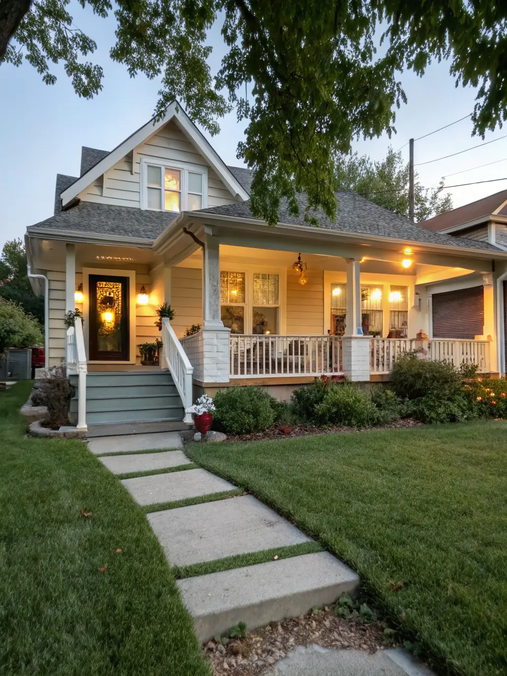 A professional photograph showcasing a well-maintained single-family home managed by Arixa Management, emphasizing curb appeal and property value.